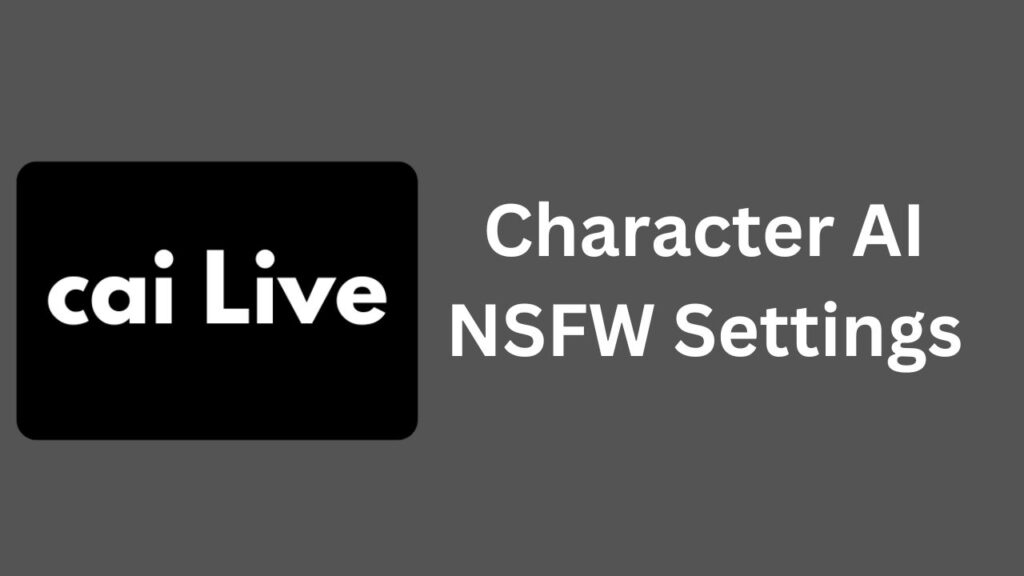 Character AI NSFW Settings